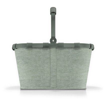 Reisenthel Carrybag Frame Twist Sage – nákupní košík, celkový pohled