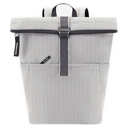 Reisenthel Rolltop Herringbone Grey – cestovní doplněk, celkový pohled
