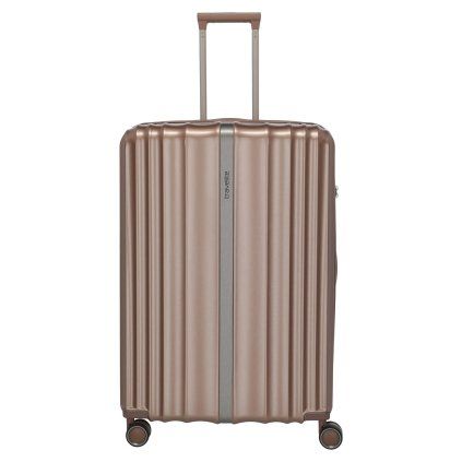 Travelite Paros 4w L Cappuccino – cestovní kufr, celkový pohled