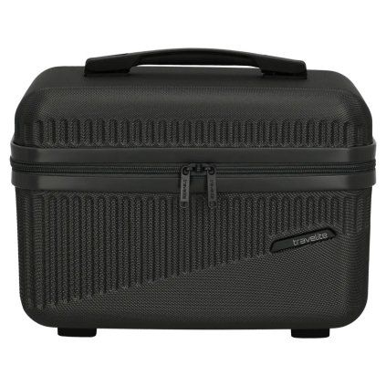 Travelite Bali Beautycase Black – cestovní doplněk, pohled zepředu