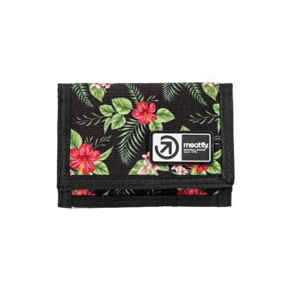 Meatfly peněženka Dewey Tropical Black