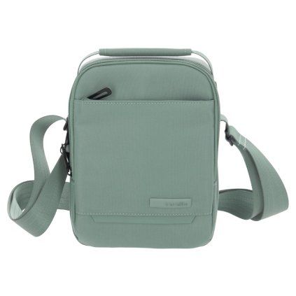 Travelite Workfloow Shoulder bag Sage – cestovní doplněk, celkový pohled