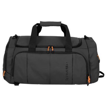 Travelite Briize Weekender Black – cestovní doplněk, pohled zepředu