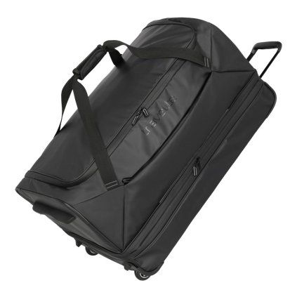 96331 01 travelite basics wheeled duffle exp black xl vrg
