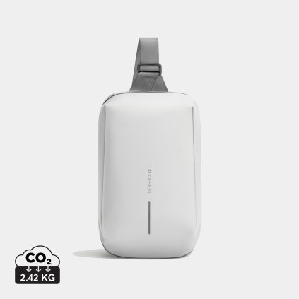 Voděodolný batoh přes rameno, Urban Sling, XD Design, bílo/šedý