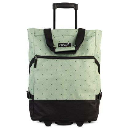 Punta Nákupní taška na kolečkách Print - khaki/reed