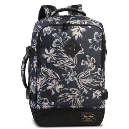 Bestway Batoh Cabin Pro Small 20l - modrá květy
