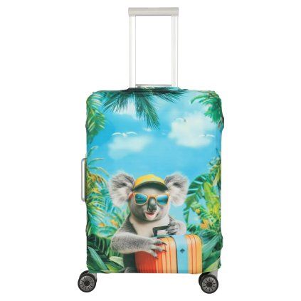 Travelite Luggage Cover M Koala – obal na kufr, celkový pohled