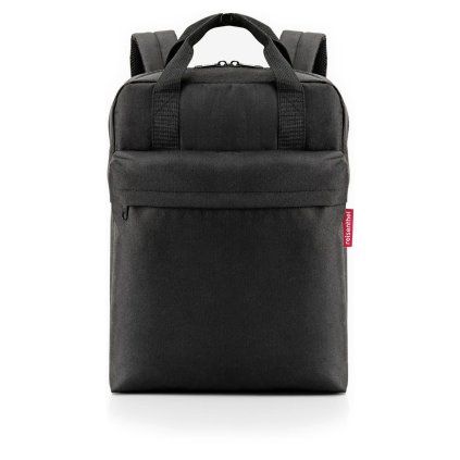 Reisenthel Allday Backpack M Iso Black – batoh, celkový pohled