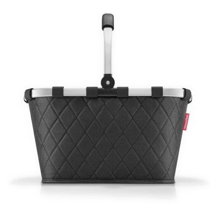 Reisenthel Carrybag Rhombus Black – nákupní košík, celkový pohled