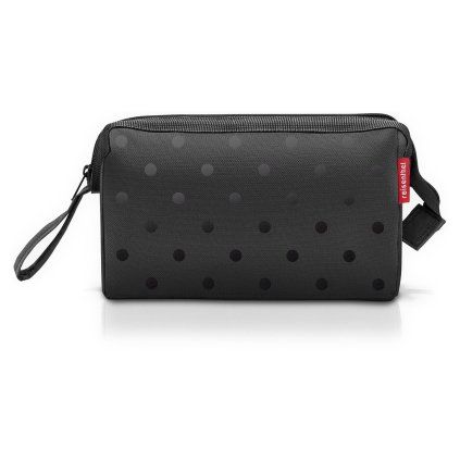 Reisenthel Travelcosmetic Glossy dots black – kosmetická taška, celkový pohled