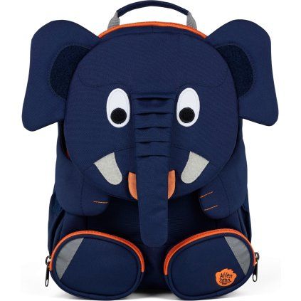 Affenzahn Dětský batoh do školky Large Elephant- blue 8l