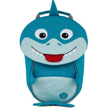Affenzahn Batůžek pro nejmenší Small Friend - Shark - turquoise 4l