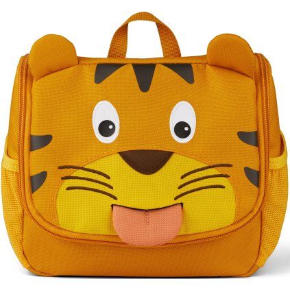 Affenzahn Dětská kosmetická taštička Washbag - Tiger Timmy - yellow
