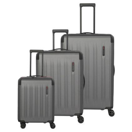 Travelite Dynamiic S,M,L Anthracite – sada cestovních kufrů, celkový pohled