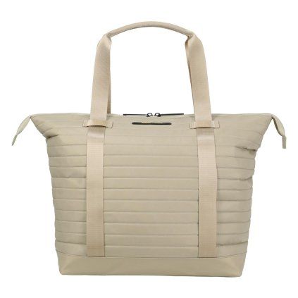 91742 40 travelite barbara 2 in 1 shopper satin nude v