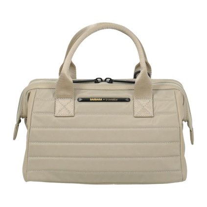 Travelite BARBARA Stepp Cosmetic Bag Satin nude – kosmetická taška, celkový pohled