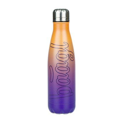 BAAGL Termoláhev s kovovým víčkem Gradient žluto-fialová, 500 ml – produktová fotografie 1