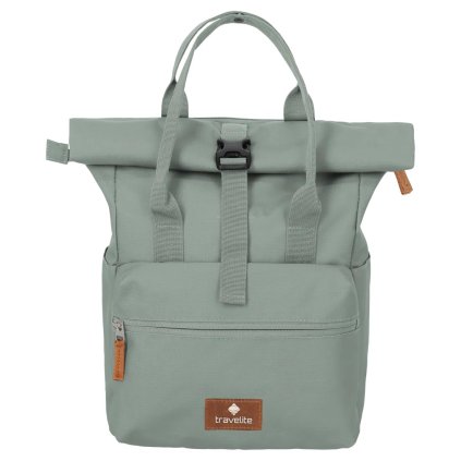 Travelite Basics Short Handle Roll-up Mint – batoh, vnitřní prostor