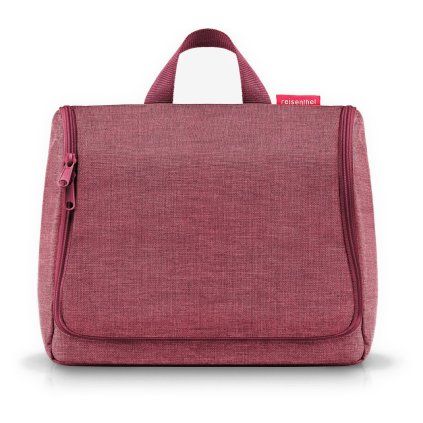 Reisenthel Toiletbag XL Twist maroon – kosmetická taška, celkový pohled