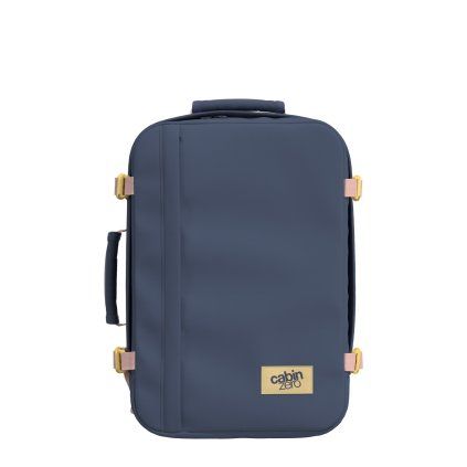 classic 36l shibori blue front