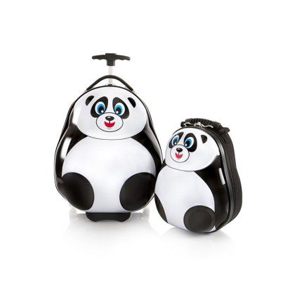 Heys Travel Tots Lightweight Kids Panda – sada batohu a kufru