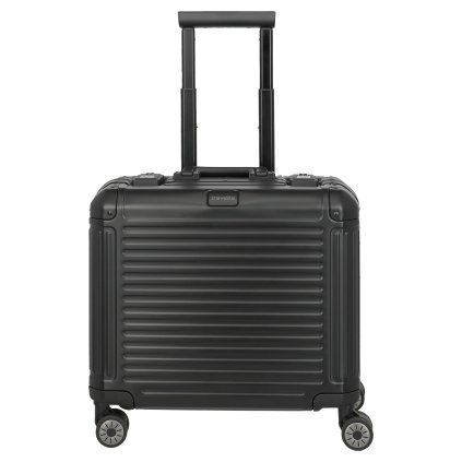 Travelite Next Business wheeler 4w Black – cestovní kufr, celkový pohled