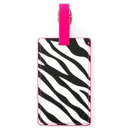 heys luggage tag zebra galerie 35021 3040 00 01