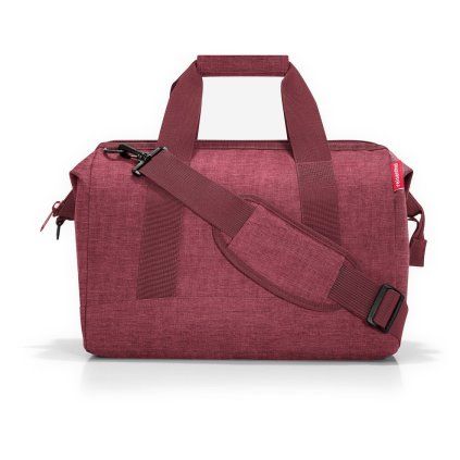 Reisenthel Allrounder M Twist maroon – cestovní taška, celkový pohled