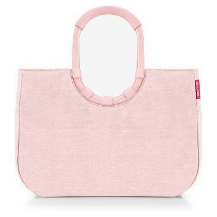 Reisenthel Loopshopper L Frame Twist blush – nákupní taška, celkový pohled