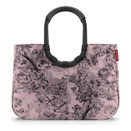 Reisenthel Loopshopper L Jacquard rose – nákupní taška, celkový pohled