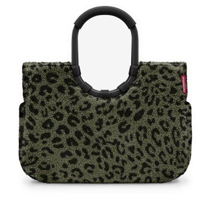 Reisenthel Loopshopper L Teddy Leo olive – nákupní taška, celkový pohled