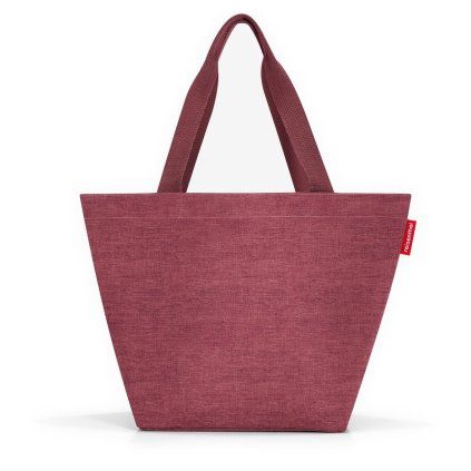 Reisenthel Shopper M Twist maroon – nákupní taška, celkový pohled