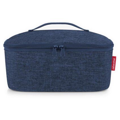 Reisenthel Coolerbag M pocket Twist navy – chladicí taška, celkový pohled