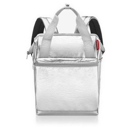 Reisenthel Allrounder R Silver crackle 15l – batoh, celkový pohled