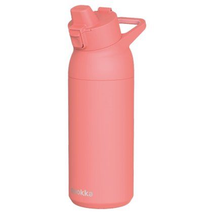nerezova sportovni lahev s pitkem tide 700ml quokka broskvova xd q40315 01