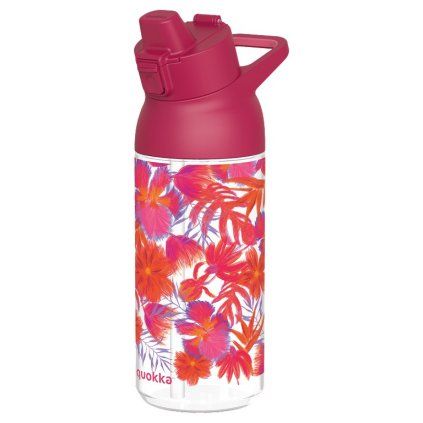 tritanova sportovni lahev s pitkem swift 785ml quokka red flowers xd q40197 01