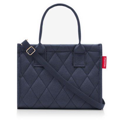 Reisenthel Daily Shopper XS Rhombus Midnight Gold – nákupní taška, celkový pohled