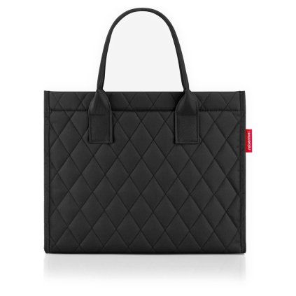 Reisenthel Daily Shopper Rhombus Black – nákupní taška, celkový pohled