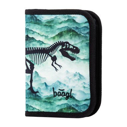 BAAGL Školní penál jednopatrový Dino – produktová fotografie 1