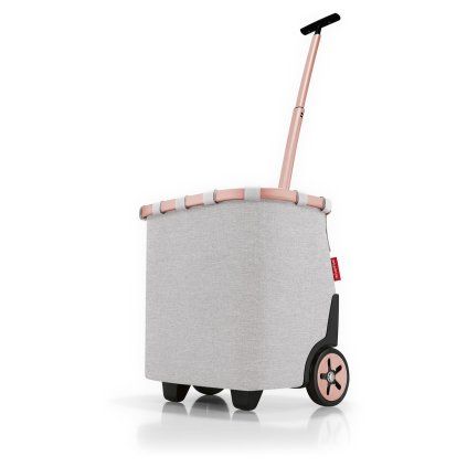 Reisenthel Carrycruiser Frame Twist Sky Rose – nákupní vozík, celkový pohled
