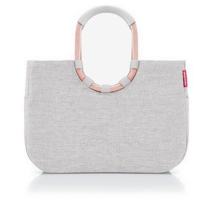 Reisenthel Loopshopper L Frame Twist Sky Rose – nákupní taška, celkový pohled
