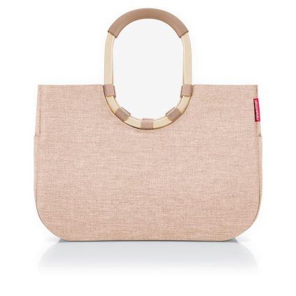 Reisenthel Loopshopper L Frame Twist Coffee – nákupní taška, celkový pohled