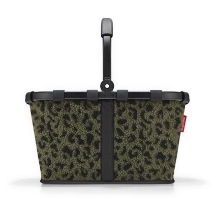 Reisenthel Carrybag Teddy leo olive – nákupní košík, celkový pohled