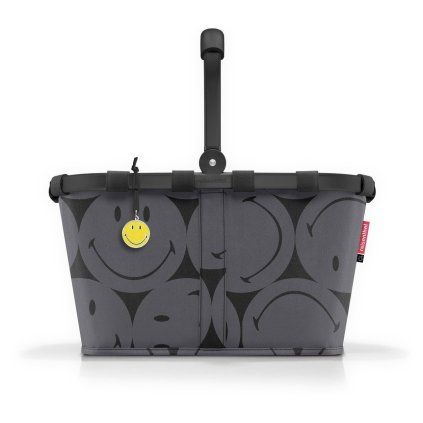 Reisenthel Carrybag Smiley grey – nákupní košík, celkový pohled