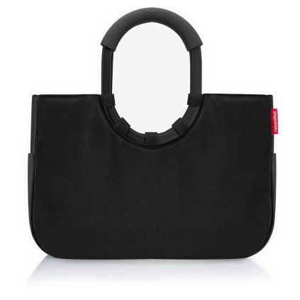 Reisenthel Loopshopper M Frame Black/Black – nákupní taška, celkový pohled