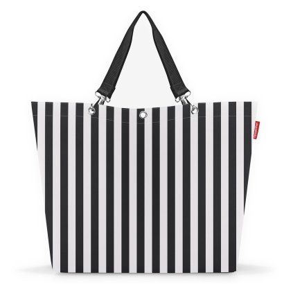 Reisenthel Shopper XL Summerstripes Black – nákupní taška, celkový pohled