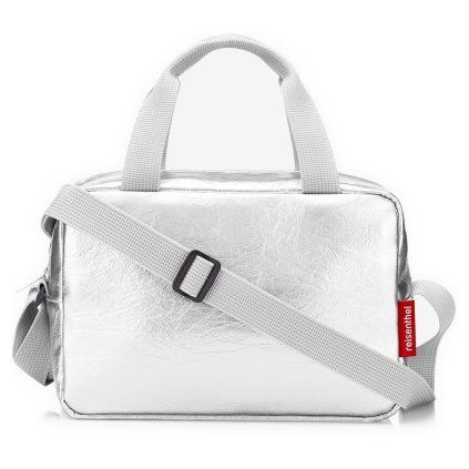 Reisenthel Coolerbag To-Go Silver crackle – chladicí taška, celkový pohled