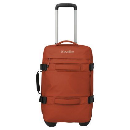 Travelite Bolonia Wheeled Duffle S Orange – cestovní taška na kolečkách, celkový pohled