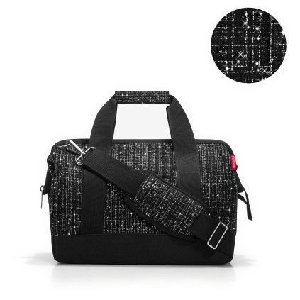 Reisenthel Allrounder M Boucle Black – cestovní taška, celkový pohled